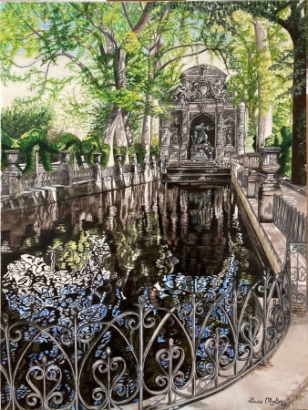 La Fontaine Médicis au Jardin de Luxembourg