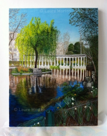 Parc Monceau - Moment étrange